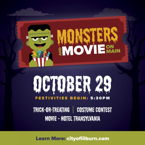 Business Vendor- Monster and Movie on Main