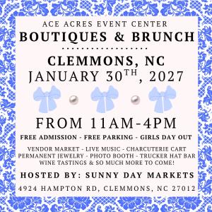 2nd Annual Ace Acres Boutiques & Brunch (Clemmons, NC)