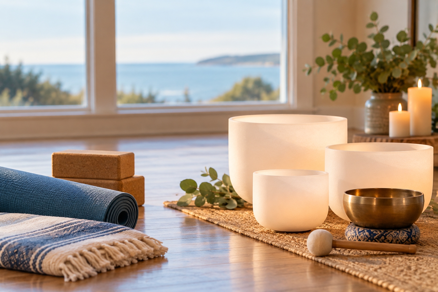 Gentle Yoga and Sound Bath with Lonna cover picture