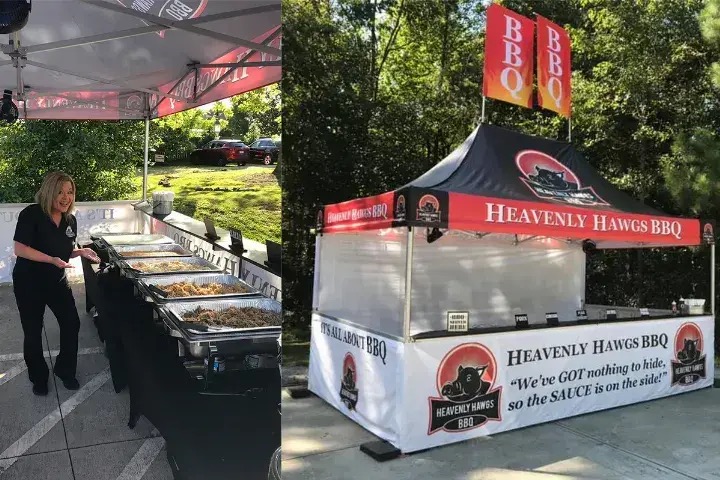 Food Tent/ Carpa de comida