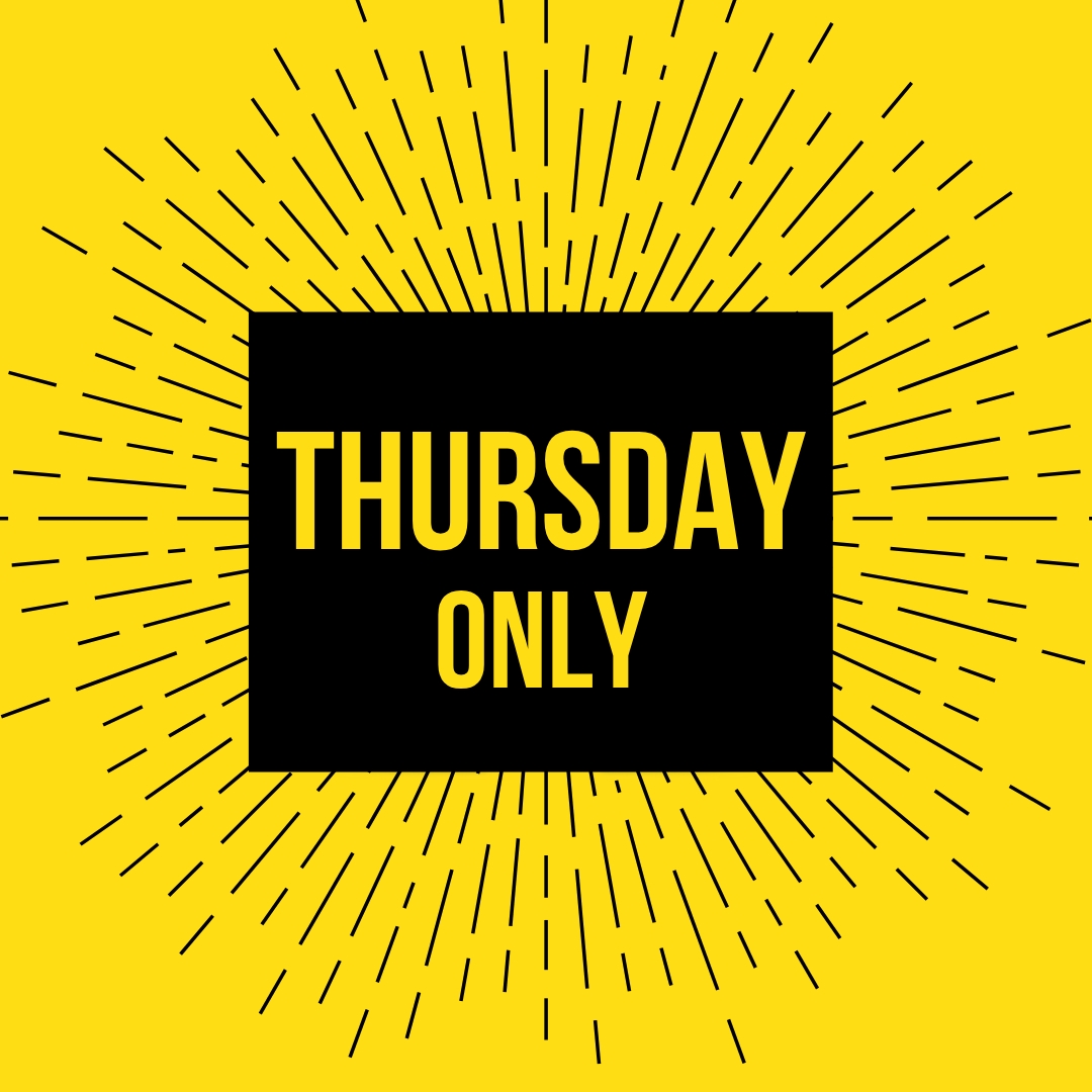 Thursday Only Ticket cover picture