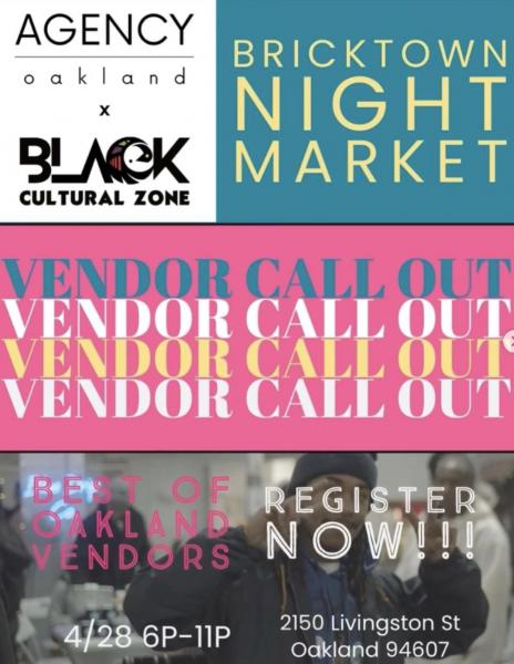 Best of Oakland Vendors Market x Black Culture Zone