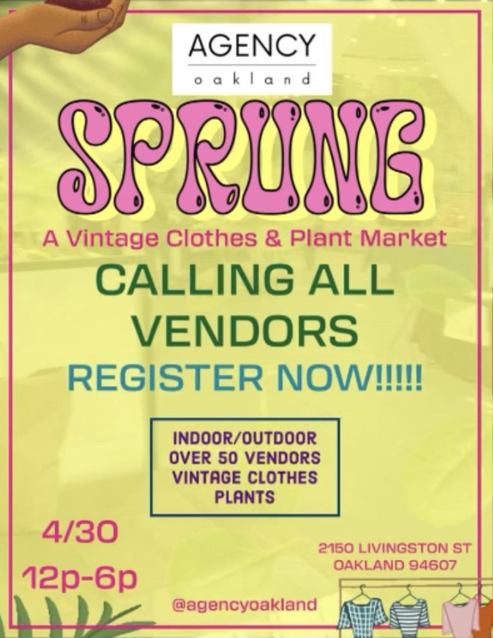 Bricktown Sprung Market - Presented by Agency Oakland cover image