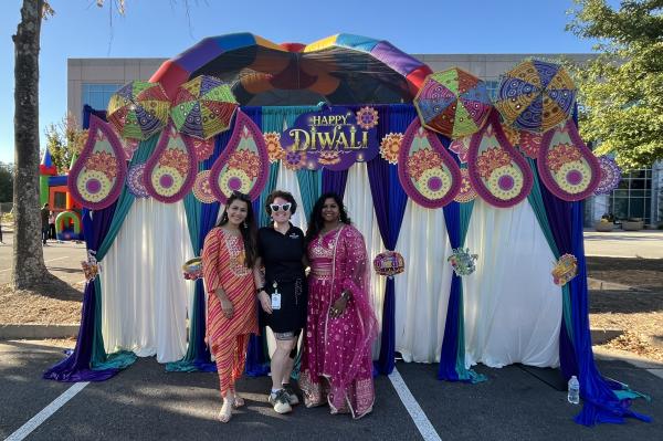 Diwali Celebration Photo Location Volunteer