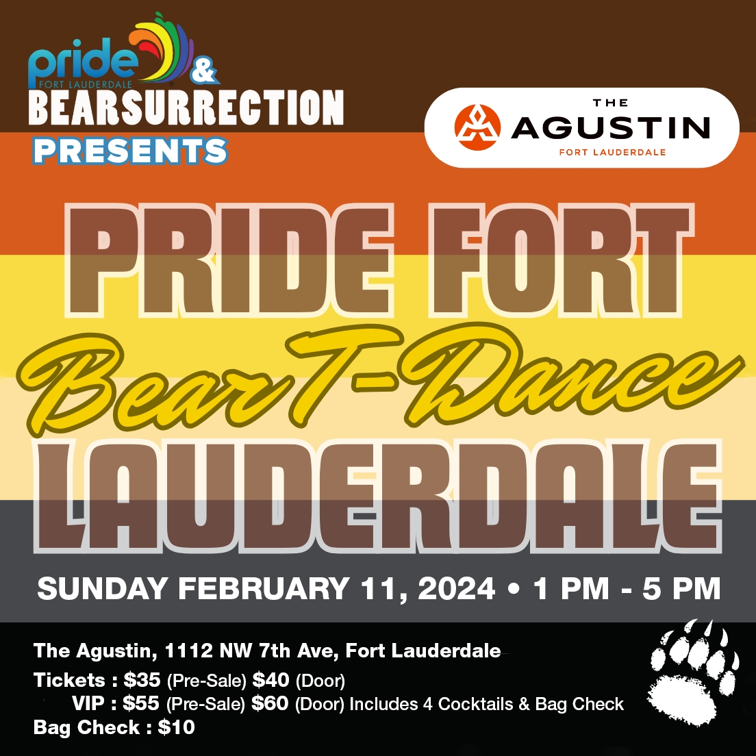 Bear Pride T-Dance & Pool Party