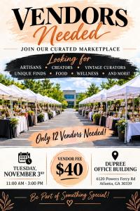 Dupree's 1st Annual Curated Fall  Sip-N-Stroll Marketplace - Tenant Event