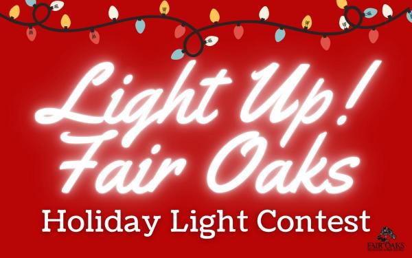 Light Up Fair Oaks Home Entry Application