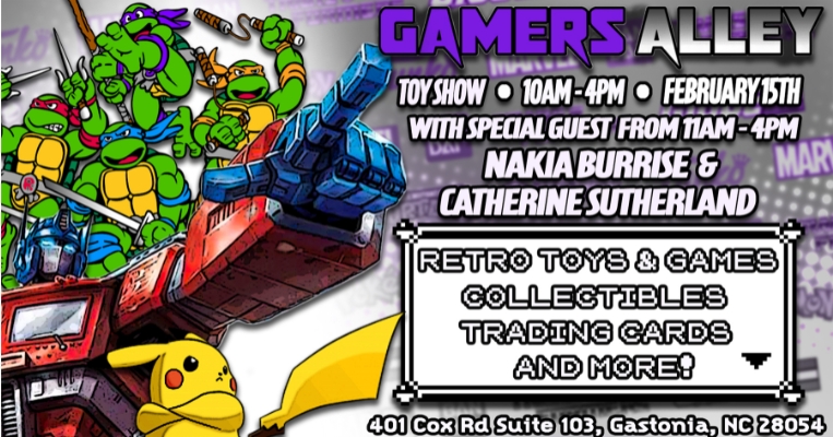 Gamers Alley Toy Show 2/15