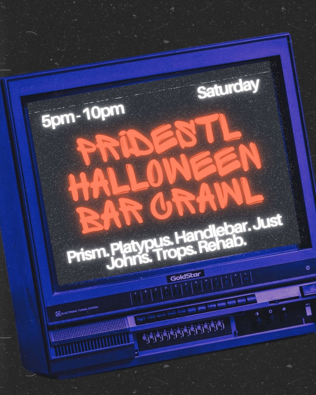 PrideSTL Halloween Bar Crawl