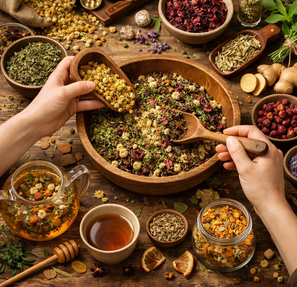 Herbal Tea as Medicine! -Craft Your Personal Healing Tea Blend-