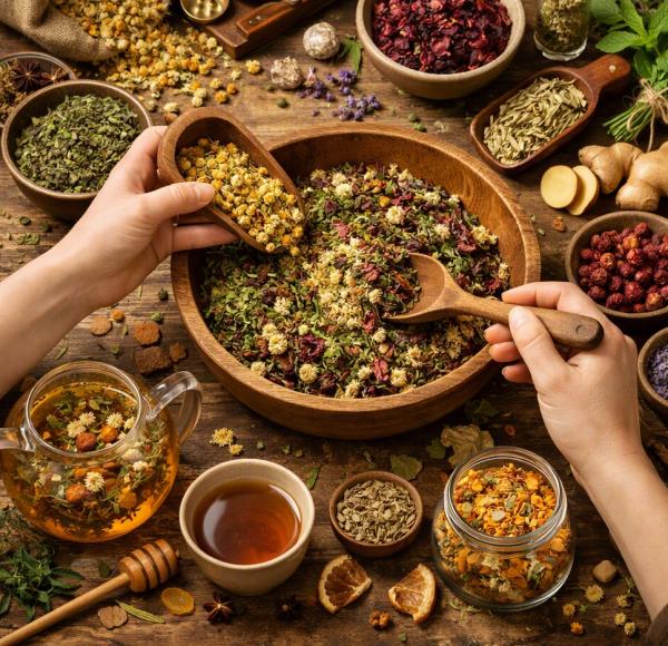 Herbal Tea as Medicine! -Craft Your Personal Healing Tea Blend-