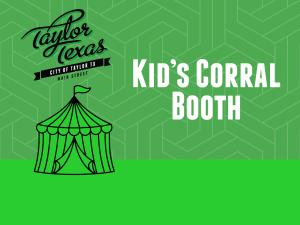 Kid's Corral Booth