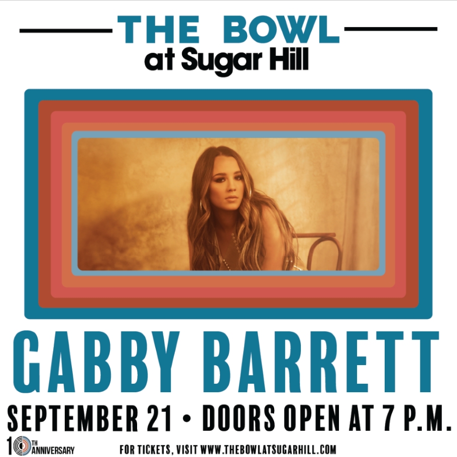 Gabby Barrett Concert- September 21st cover image