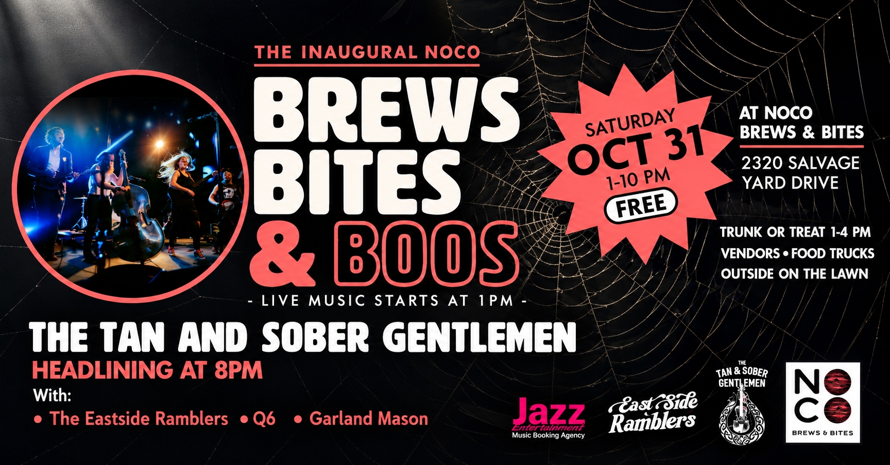 Brews, Bites, Boos