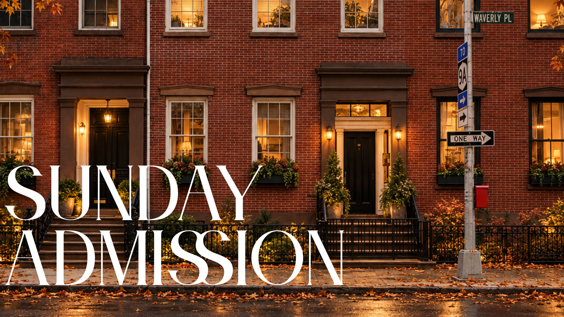 Sunday Exhibition Admission cover picture