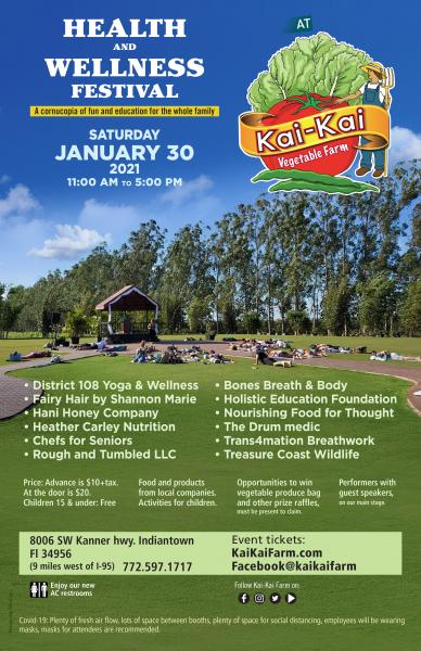 Kai-Kai Farm presents Health and Wellness Festival