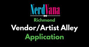 Vendor / Artist Alley Application