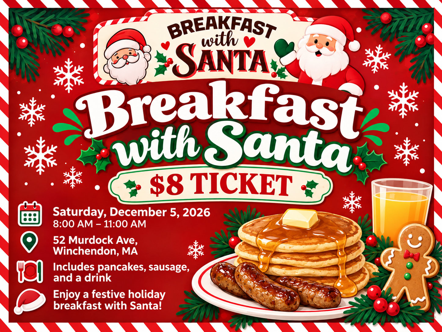 Breakfast with Santa cover picture