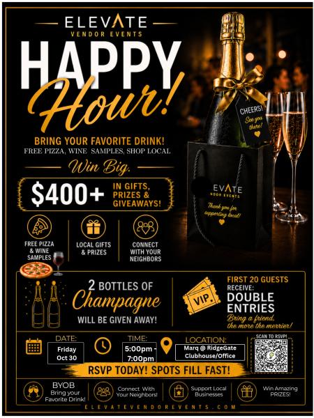 Happy Hour~Marq @ Ridgegate