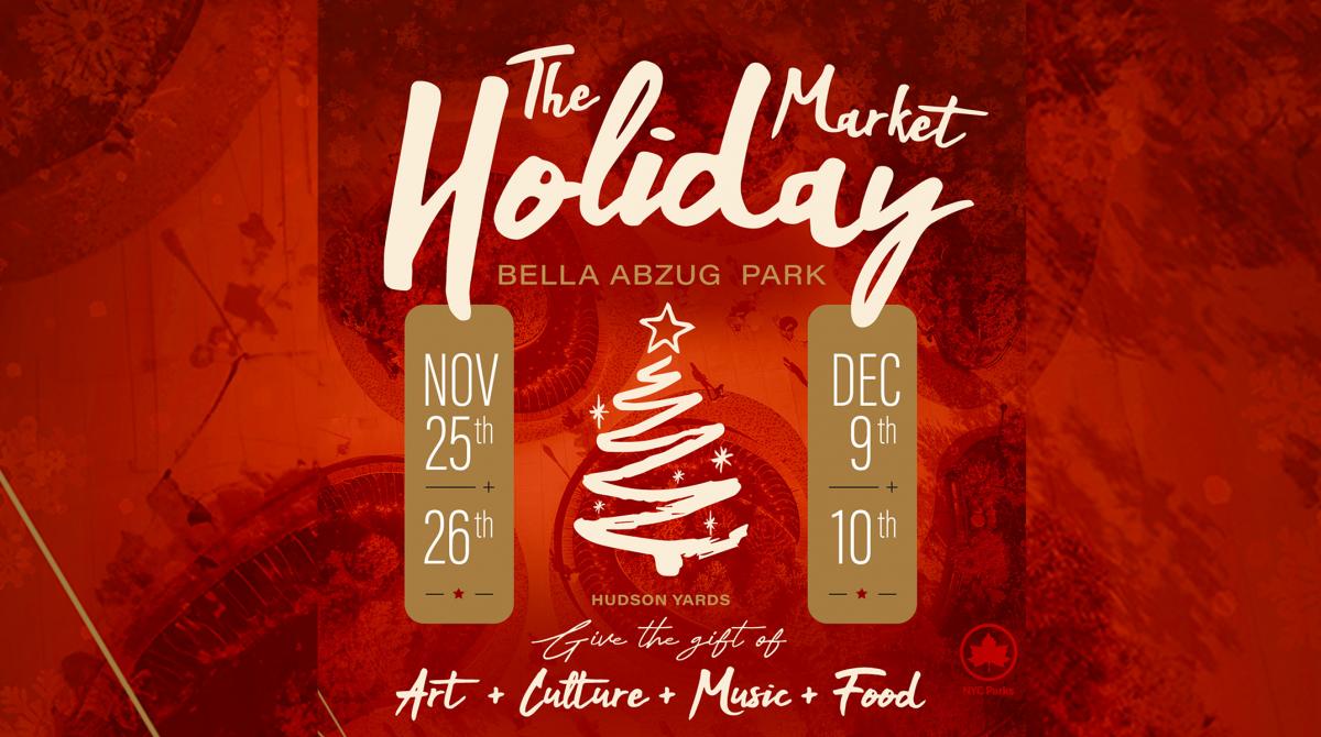 The Holiday Market at Bella Abzug Park cover image