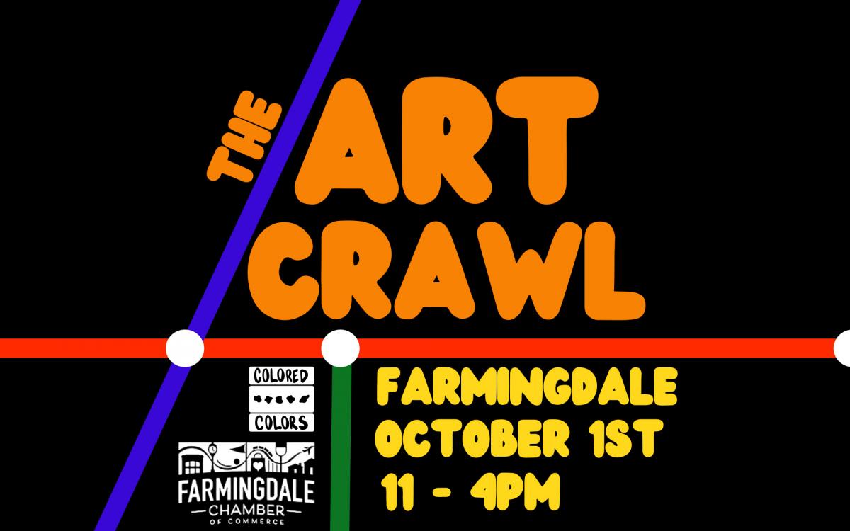 THE ART CRAWL: FARMINGDALE cover image