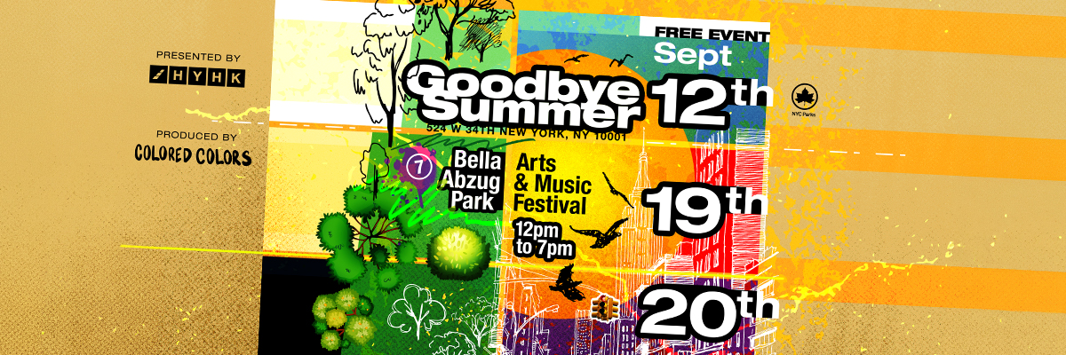 Goodbye Summer: Arts & Music Festival [RAIN DATE]