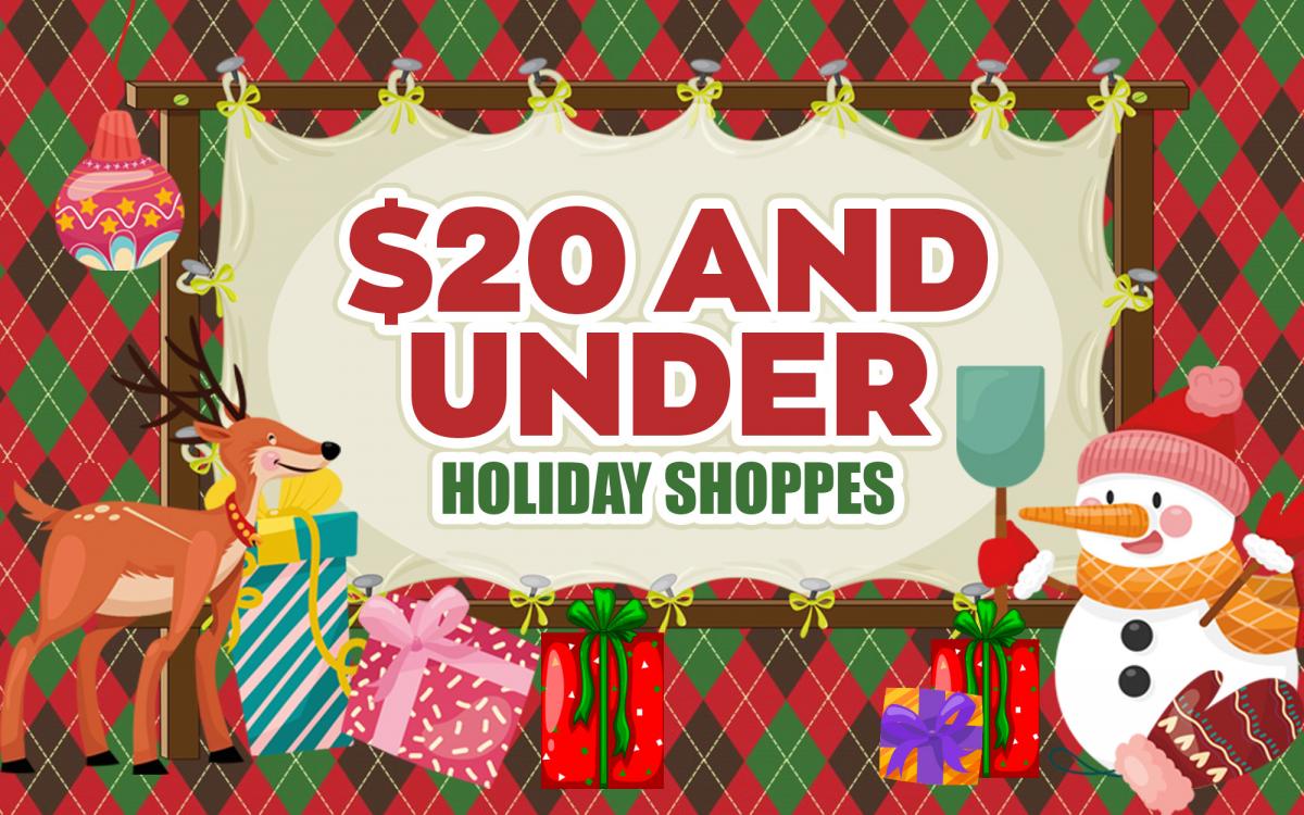 $20 AND UNDER SHOPPES cover image