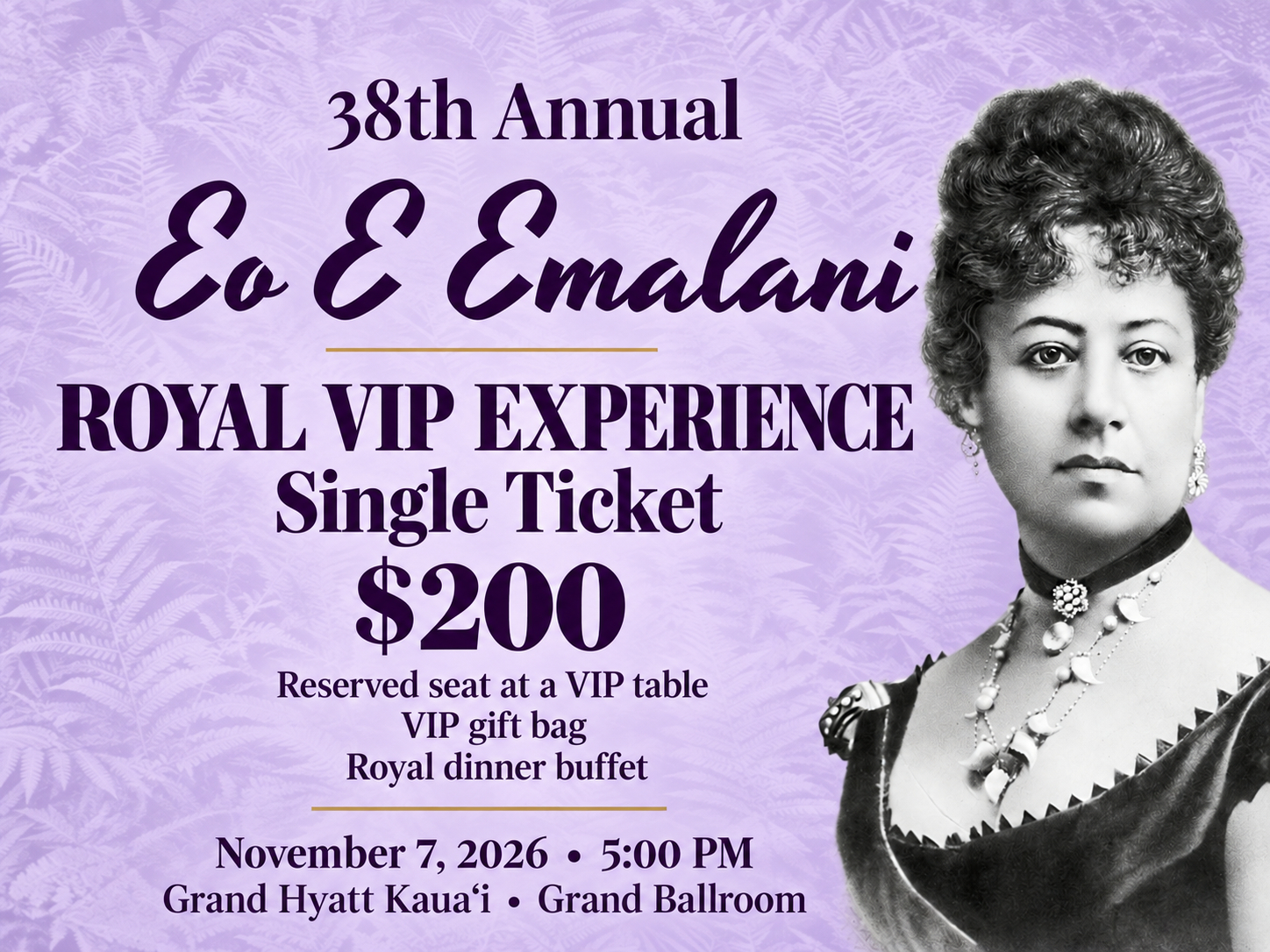 Royal VIP Experience &ndash; Single Ticket cover picture