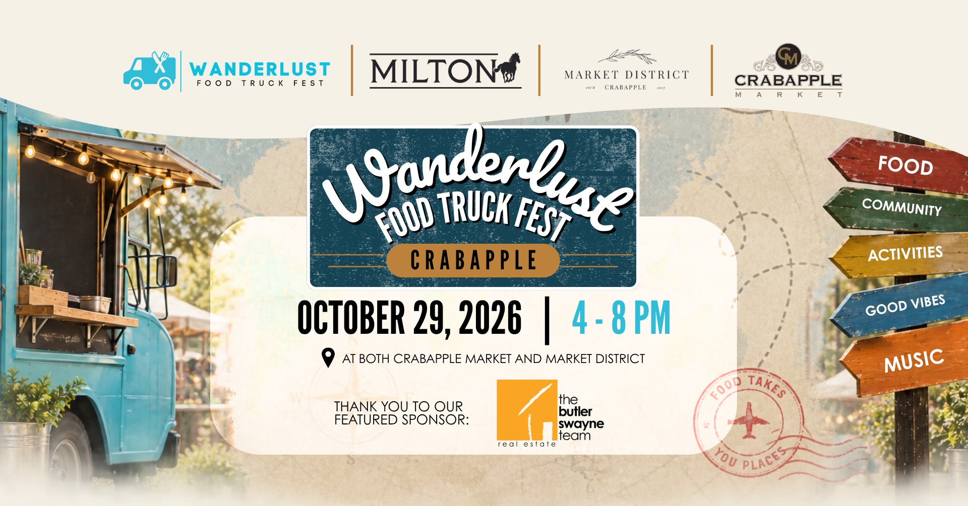 Wanderlust Food Truck Fest Crabapple | October 29