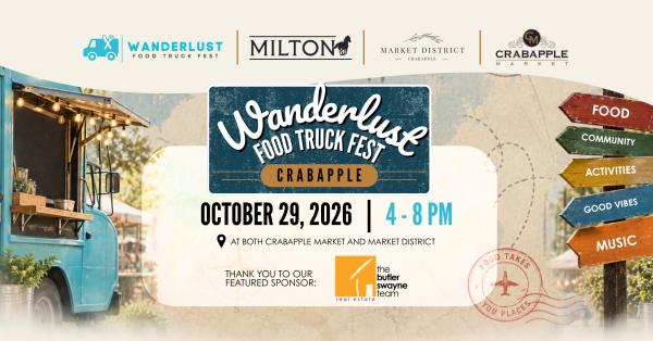 Wanderlust Food Truck Fest Crabapple | October 29