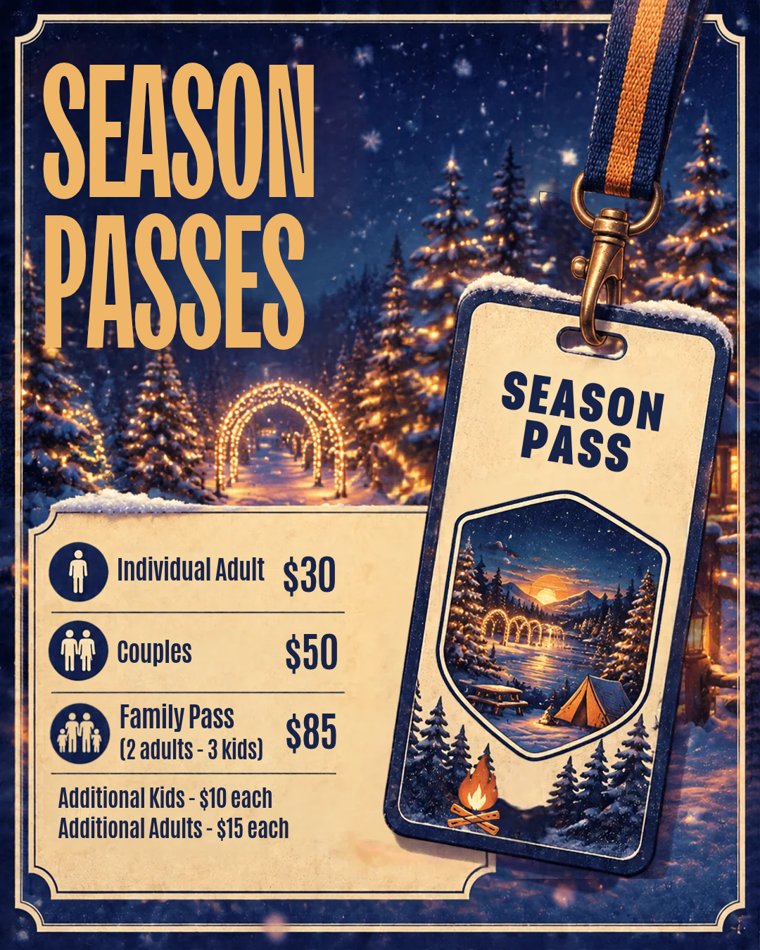 Season Pass: Jolly Lights: Add-on Child - Family Pass cover picture