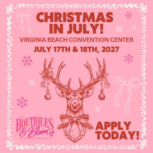 Virginia Beach, VA - Boutiques & Bloom - Christmas in July Edit