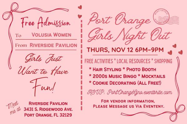 Port Orange Girls Night Out - November