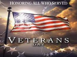 Veterans Day Breakfast and Ceremony