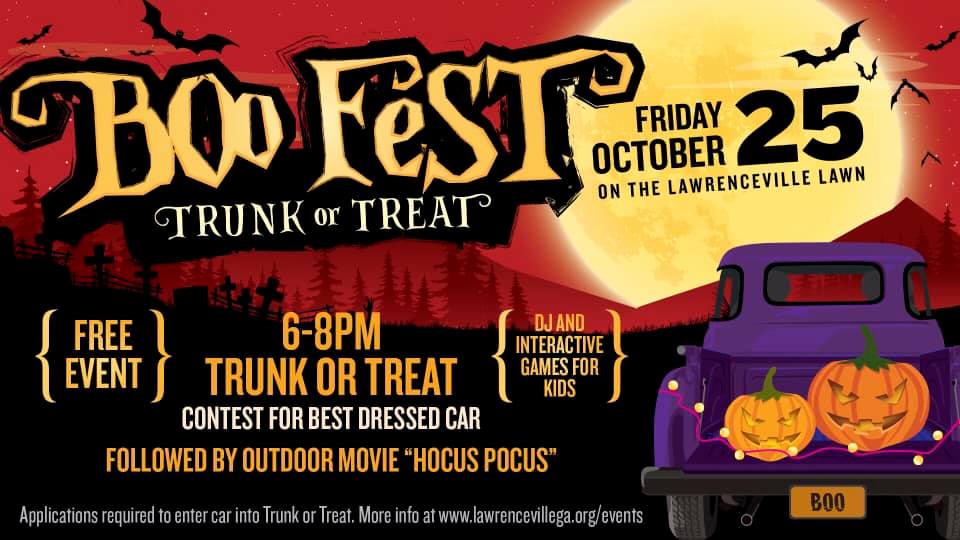 Boo Fest Volunteer Boo Fest Trunk or Treat Eventeny