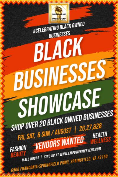 2nd Annual Black Businesses Showcase