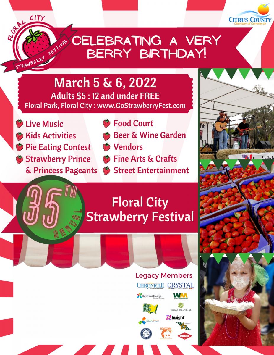 35th Annual Floral City Strawberry Festival 2022