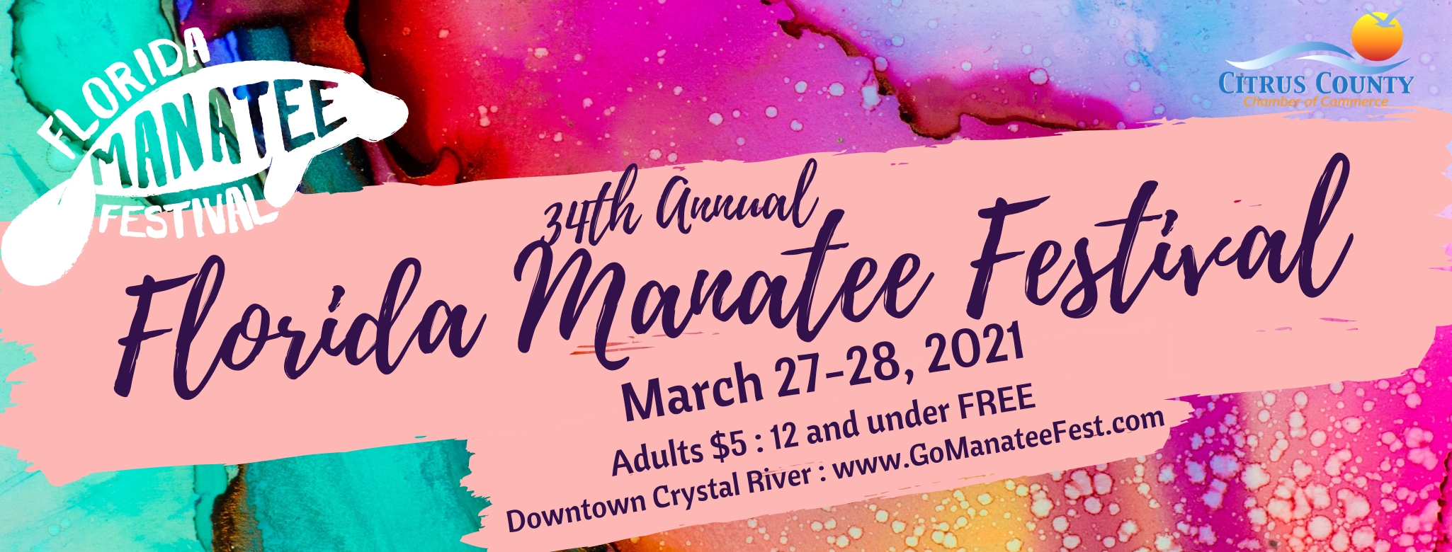 34th Annual Florida Manatee Festival cover image