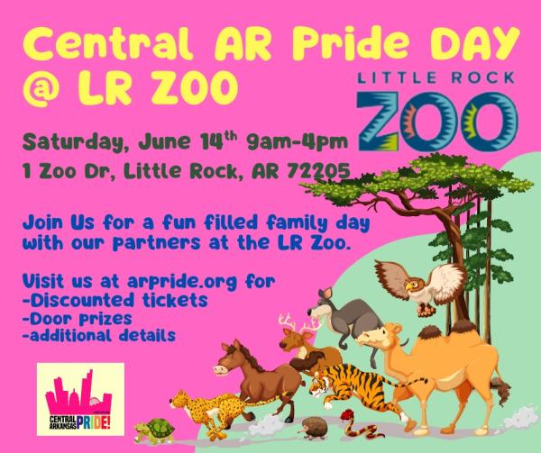 Central Arkansas Pride Day @LR Zoo