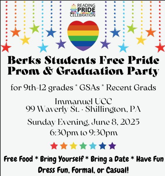2025 Pride Prom & Graduation Party