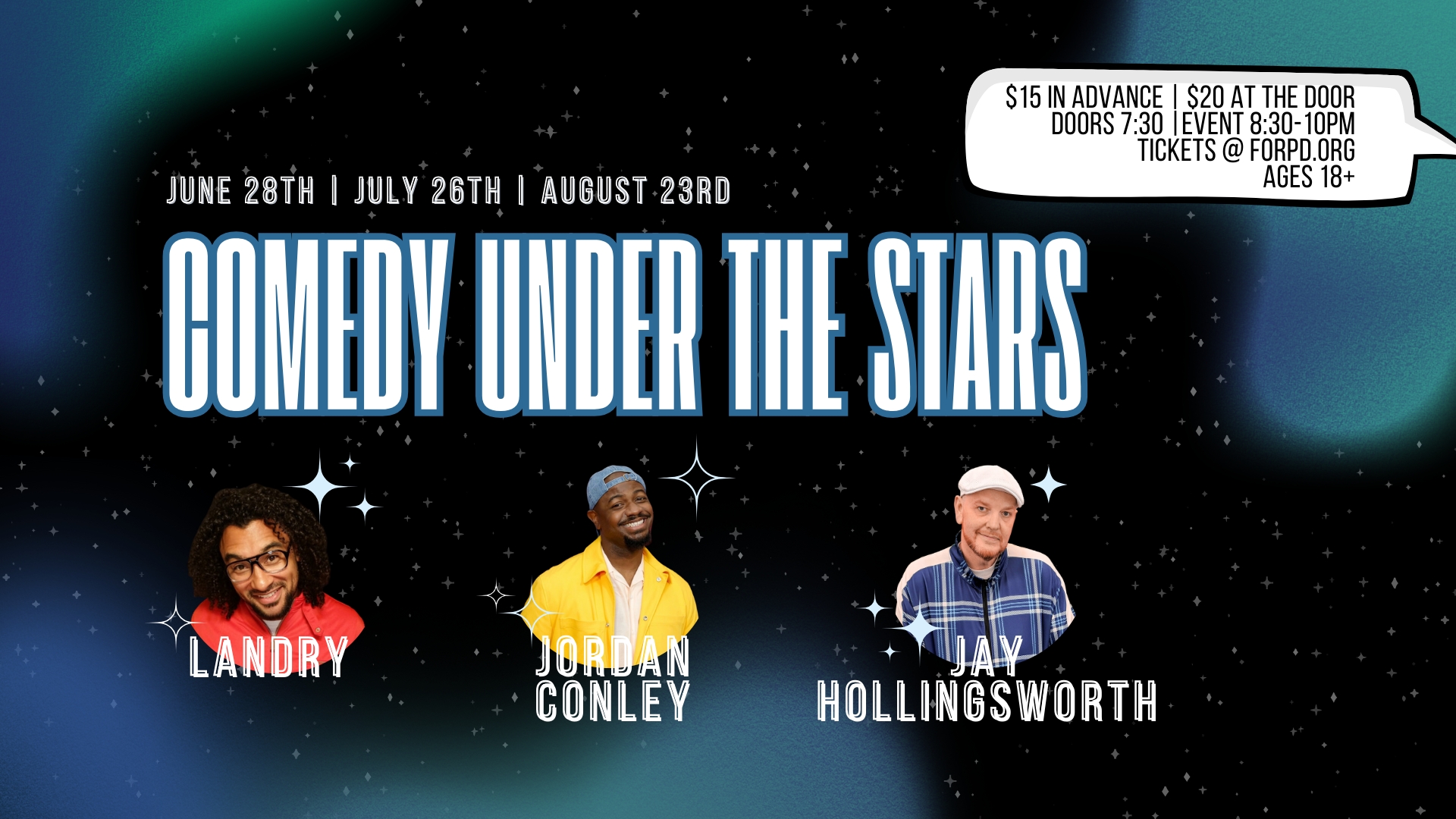 Comedy Under the Stars 2024 cover image