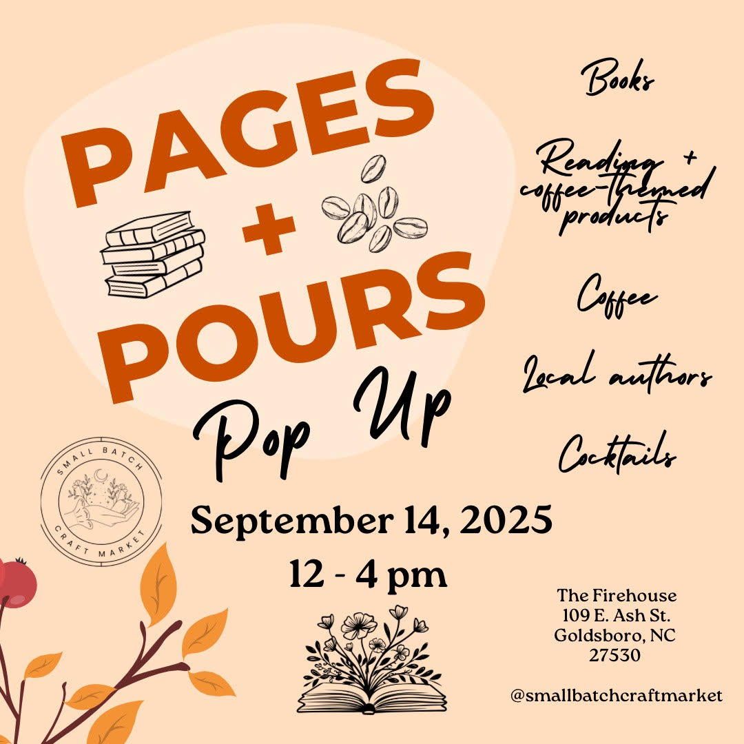 Pages & Pours 9/14/25