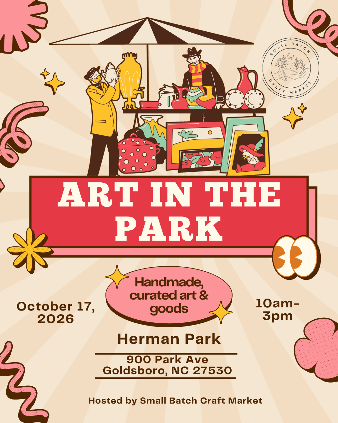 Art in the Park (RAIN DATE) 10/17/26