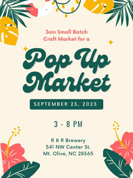 R&R Brewing Pop Up 9/23/23