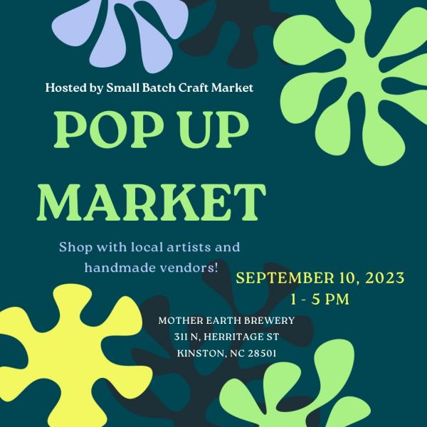 Mother Earth Pop Up 9/10/23