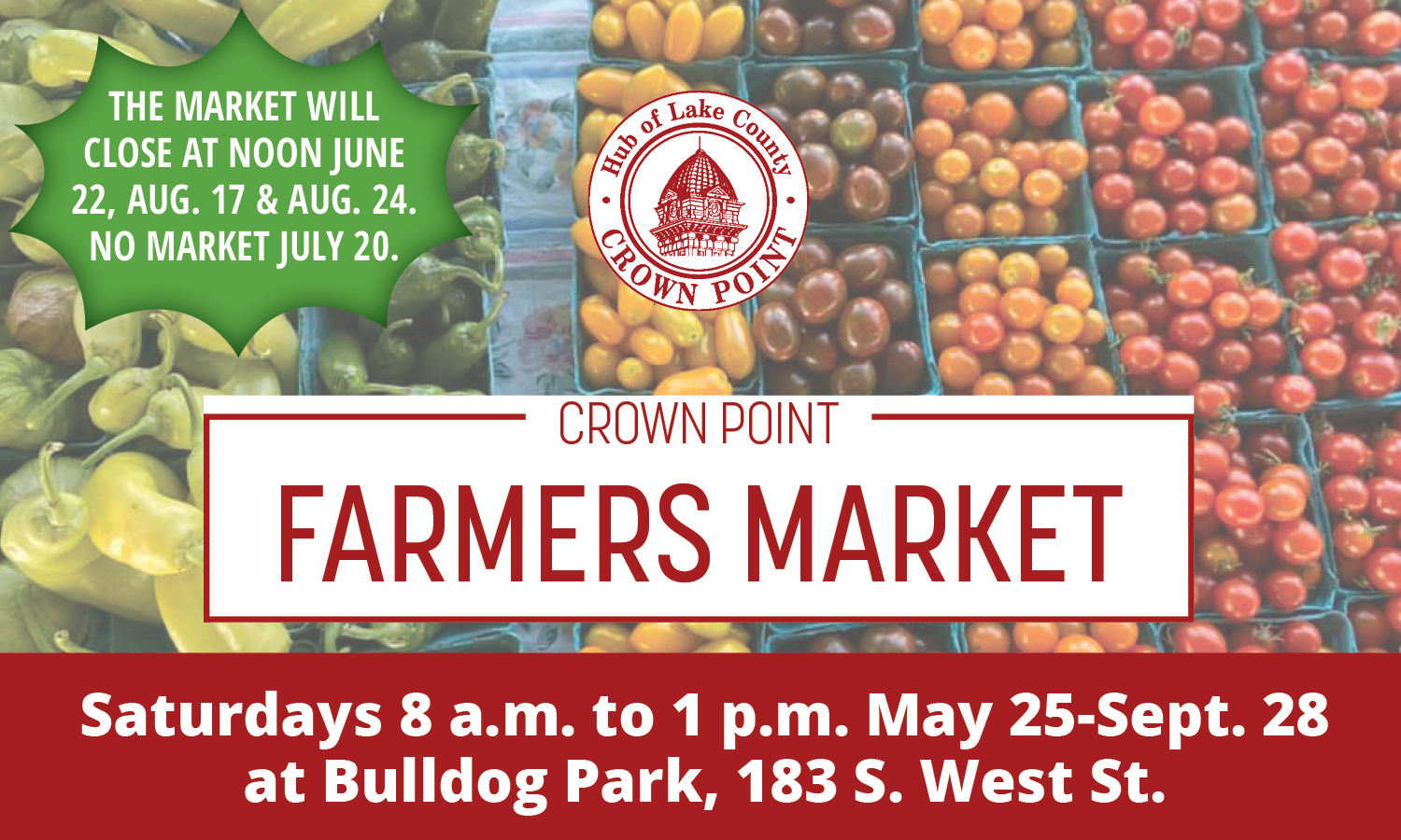 Crown Point Farmer's Market Vendor Application cover image