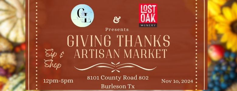 Giving Thanks Artisan Market