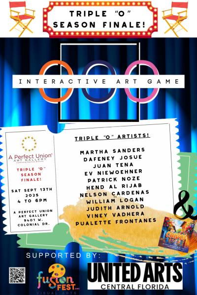 2025 Triple "O" Interactive Art Game - September 13th 2025