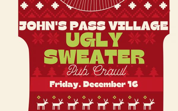 John's Pass Village Ugly Sweater Pub Crawl