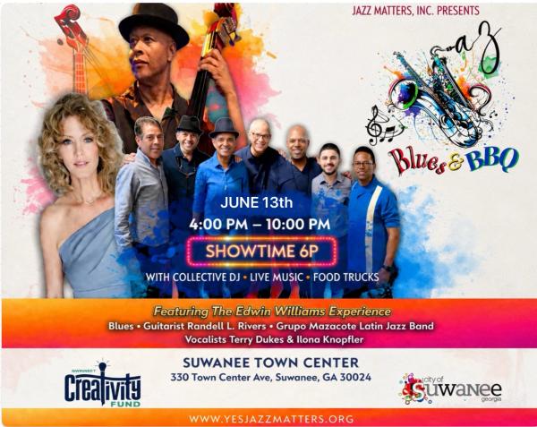 2026 Suwanee  Jazz,  Blues, and Barbecue